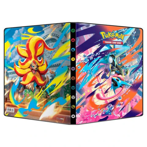 ULTRA PRO POKEMON TCG: MEGA EVOLUTION CHAOS RISING 9-POCKET PORTFOLIO BINDER