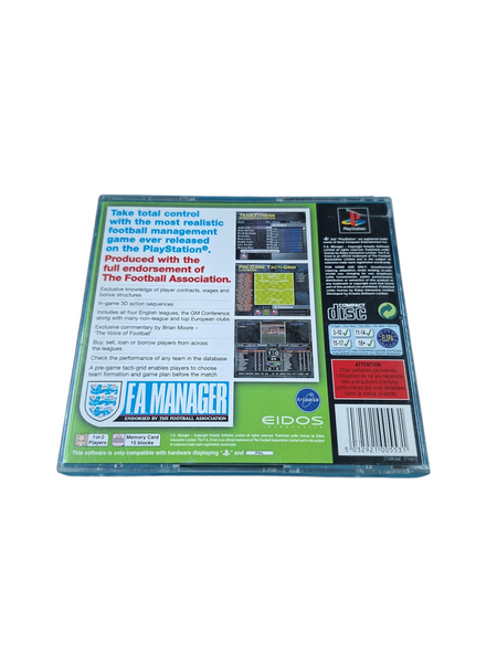 F.A MANAGER PS1