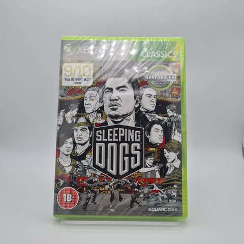 SLEEPING DOGS XBOX 360 NEW & SEALED