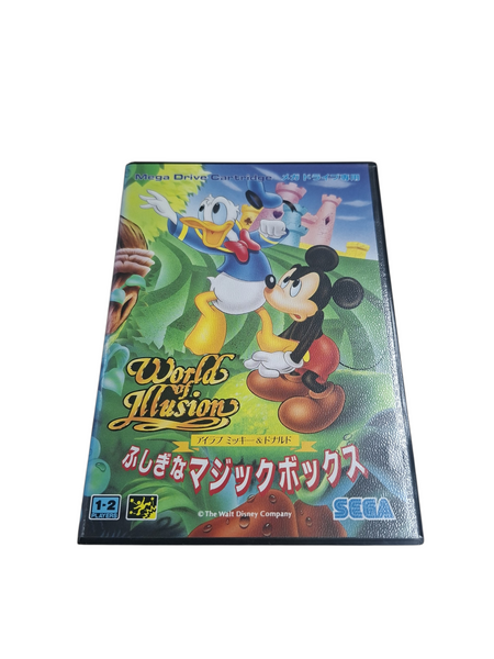 WORLD OF ILLUSION SEGA MEGADRIVE NTSC JAPANESE