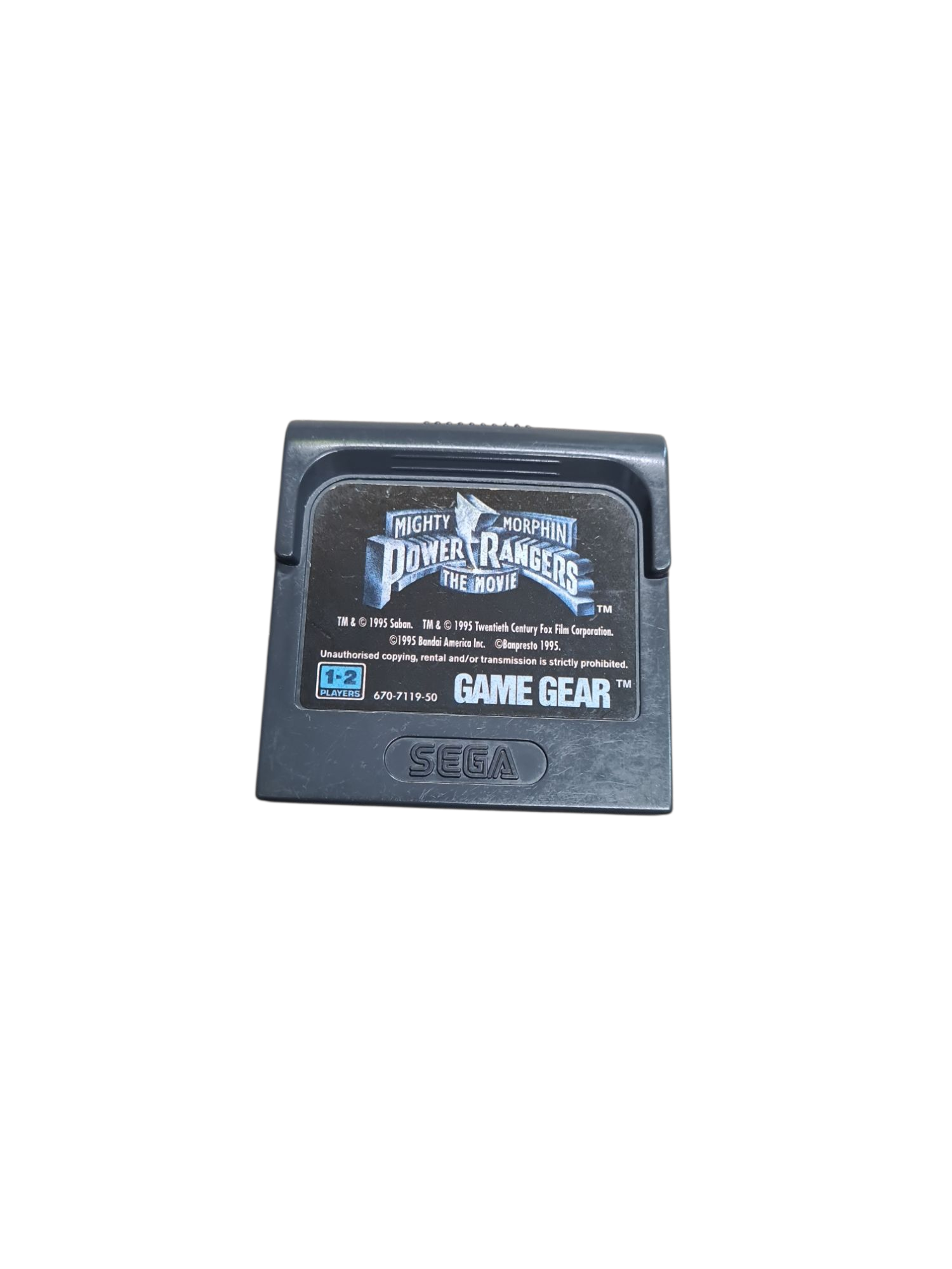 POWER RANGERS THE MOVIE SEGA GAME GEAR