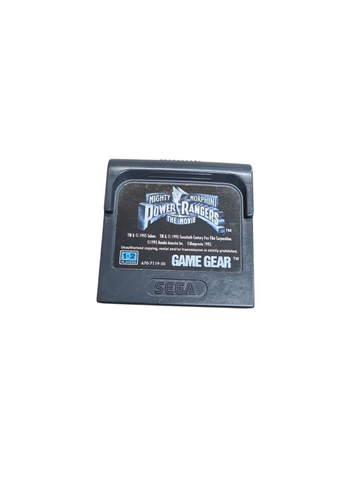 POWER RANGERS THE MOVIE SEGA GAME GEAR