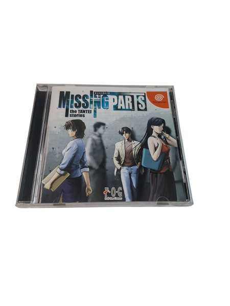 MISSING PARTS THE TANTEI STORIES SEGA DREAMCAST NTSC J JAPANESE VERSION