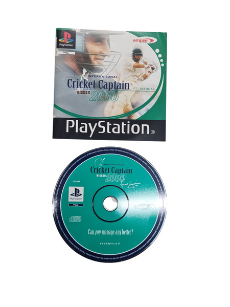 INTERNATIONAL CRICKET CAPTAIN 2000 PS1
