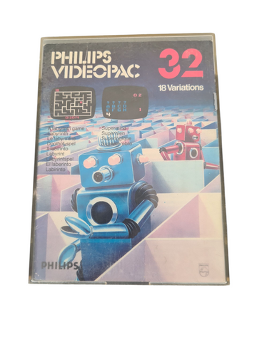 PHILIPS VIDEOPAC 32 LABYRINTH GAME/SUPERMIND