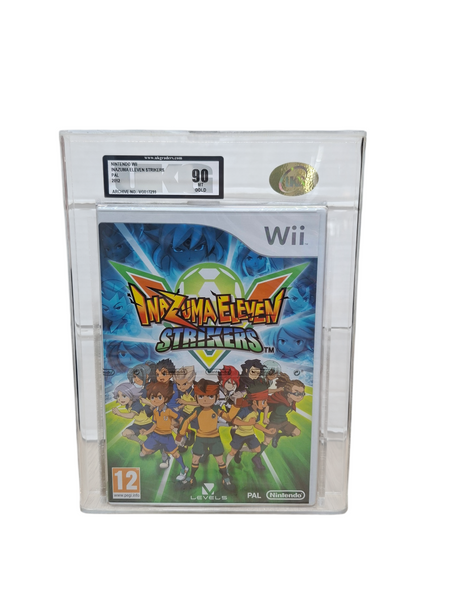 INAZUMA ELEVEN STRIKERS WII NEW SEALED & GRADED