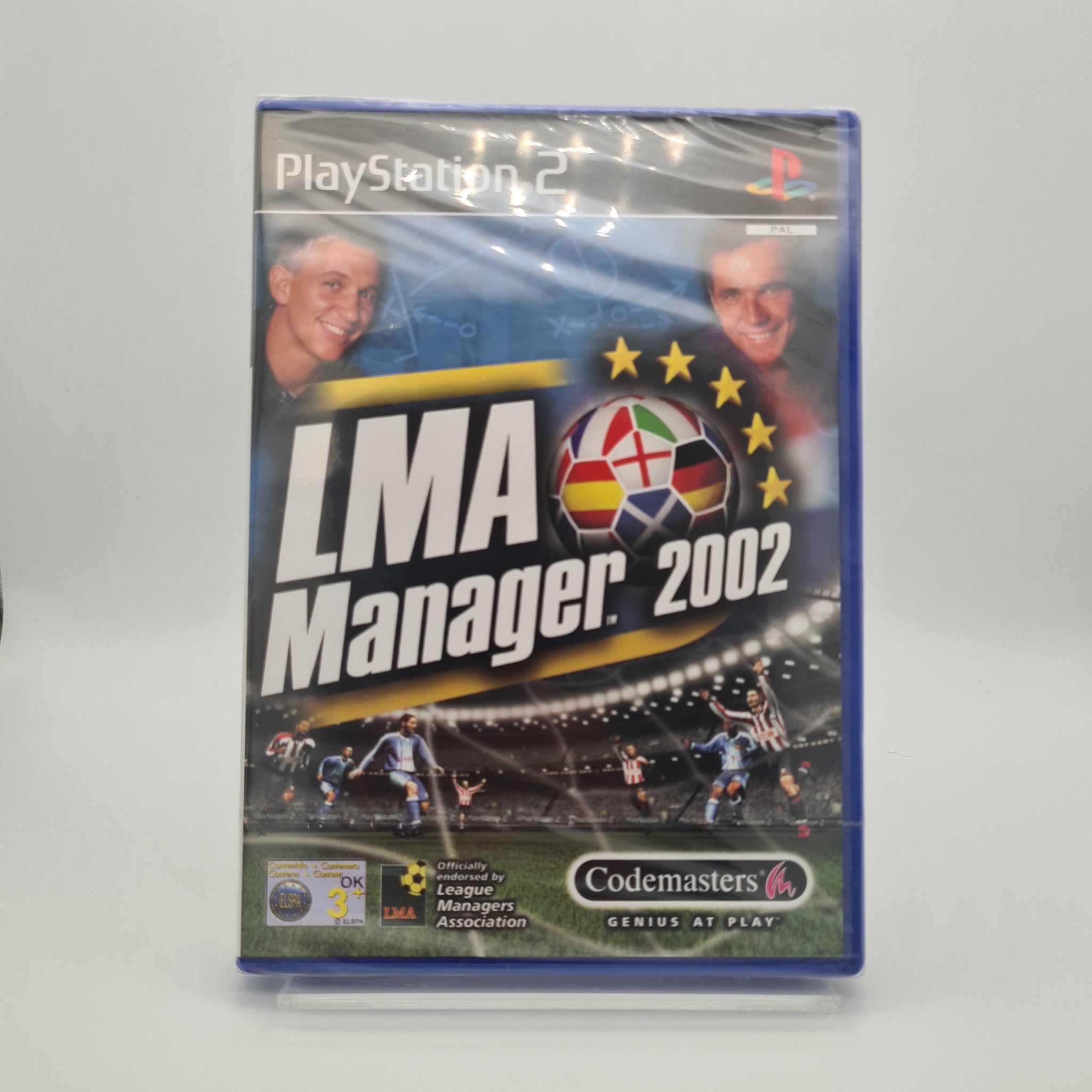 LMA MANAGER 2002 PS2 NEW & SEALED