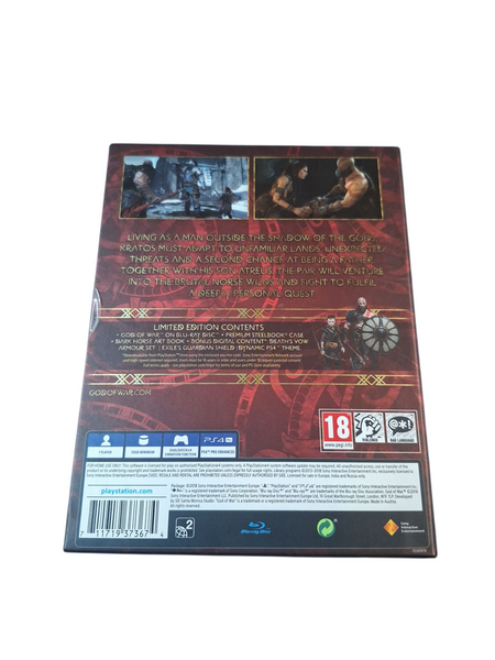 GOD OF WAR LIMITED EDITION PS4 NEW & SEALED