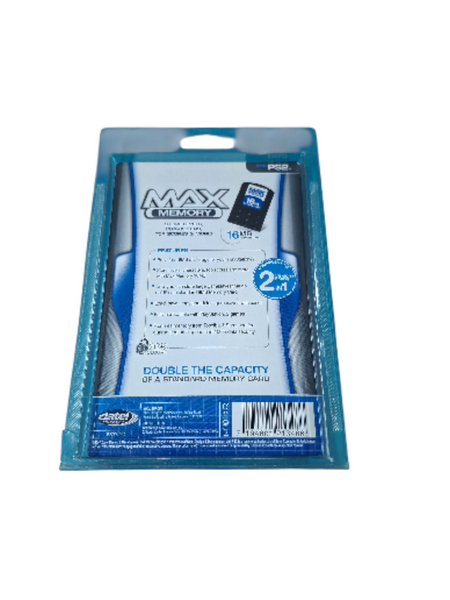 MAX MEMORY 16MB CARD PS2 NEW & SEALED