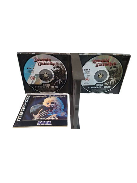 DRACULA UNLEASHED SEGA MEGA CD