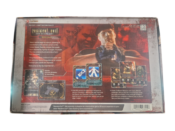 RESIDENT EVIL DECK BUILDING GAME: MERCENARIES