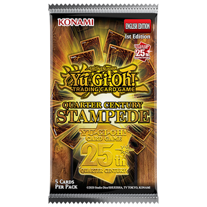YUGIOH QUARTER CENTURY STAMPEDE BOOSTER