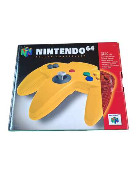 N64 OFFICAL YELLOW CONTROLLER
