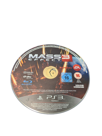 MASS EFFECT 3 PS3