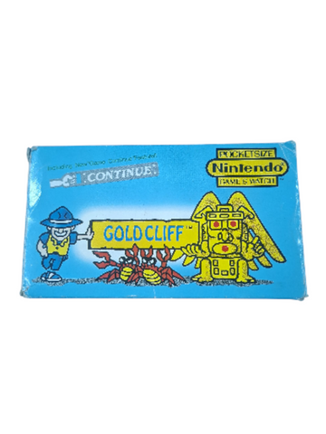 GOLD CLIFF GAME & WATCH