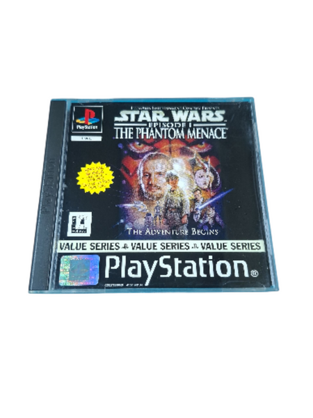 STAR WARS EPISODE 1 THE PHANTOM MENACE PS1