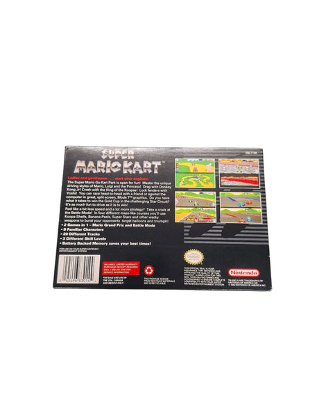 SUPER MARIO KART SNES NTSC US
