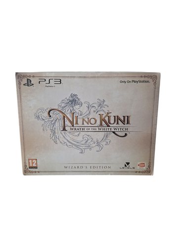 NI NO KUNI WRATH OF THE WHITE WITCH WIZARD EDITION PS3 NEW & SEALED