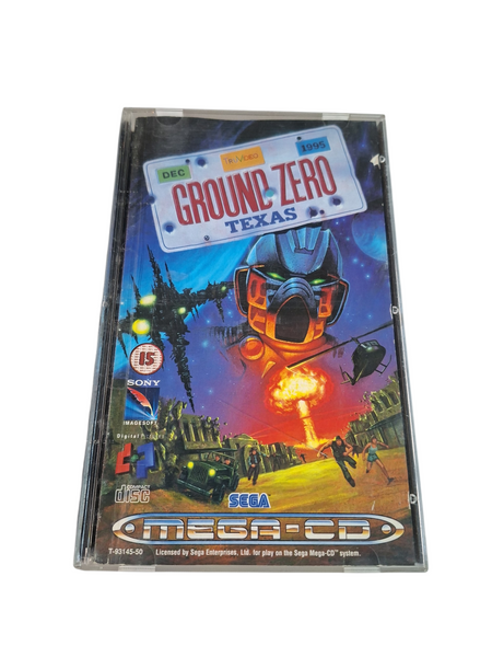 GROUND ZERO TEXAS SEGA MEGA CD