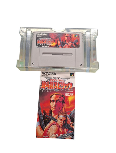 CONTRA SPIRITS SUPER FAMICOM NTSC JAPANESE