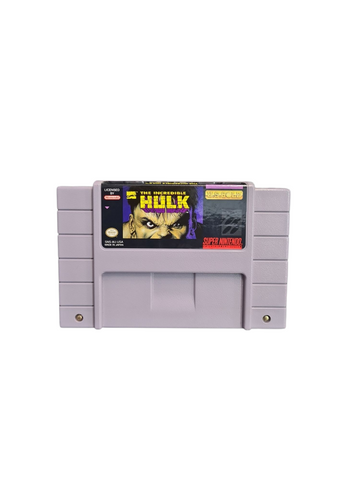 THE INCREDIBLE HULK SNES NTSC US