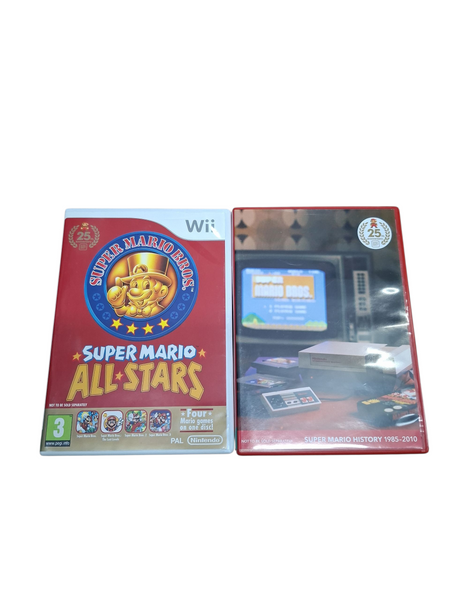 SUPER MARIO ALL STARS 25TH ANNIVERSARY EDITION WII