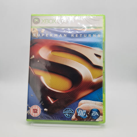 SUPERMAN RETURNS XBOX 360 NEW & SEALED