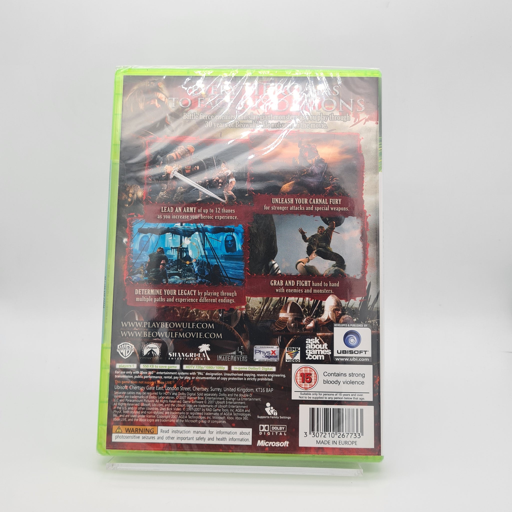 Jeu La Légende De Beowulf Complet Sur Xbox 360 - Version Française - Très Bon état