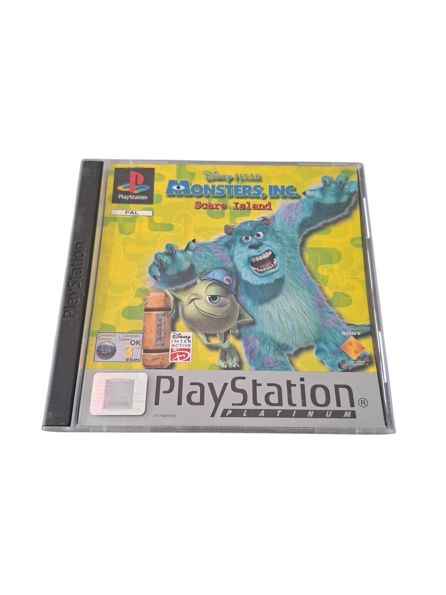 MONSTERS INC SCARE ISLAND PS1