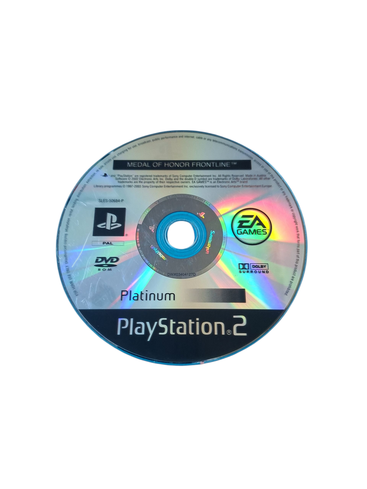 MEDAL OF HONOR FRONTLINE PS2