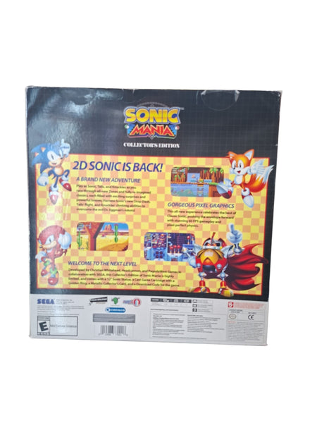 SONIC MANIA COLLECTOR’S EDITIONS SWITCH (NO GAME)