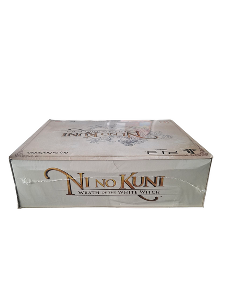 NI NO KUNI WRATH OF THE WHITE WITCH WIZARD EDITION PS3 NEW & SEALED