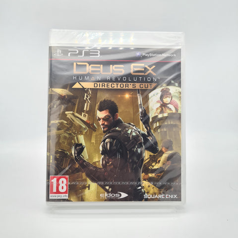 DEUS EX REVOLUTION DIRECTOR'S CUT PS3 NEW & SEALED