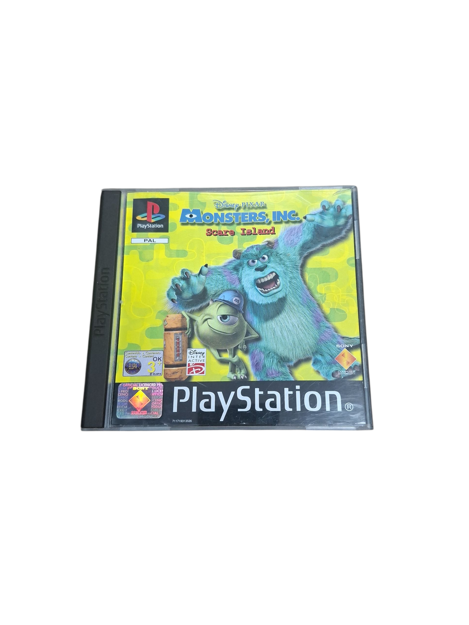 MONSTERS INC SCARE ISLAND PS1