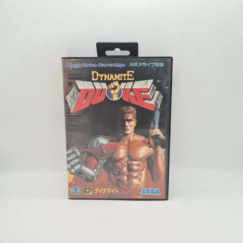 DYNAMITE DUKE SEGA MEGADRIVE JAPANESE