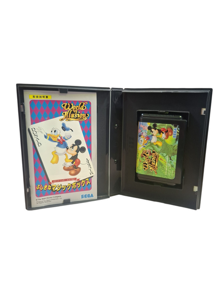 WORLD OF ILLUSION SEGA MEGADRIVE NTSC JAPANESE
