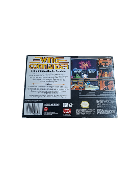 WING COMMANDER SNES NTSC US
