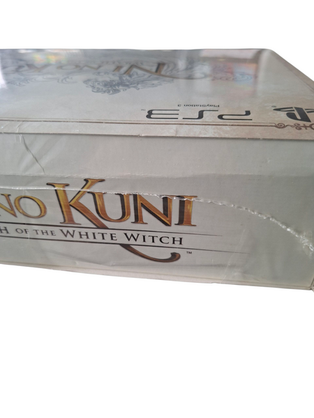 NI NO KUNI WRATH OF THE WHITE WITCH WIZARD EDITION PS3 NEW & SEALED