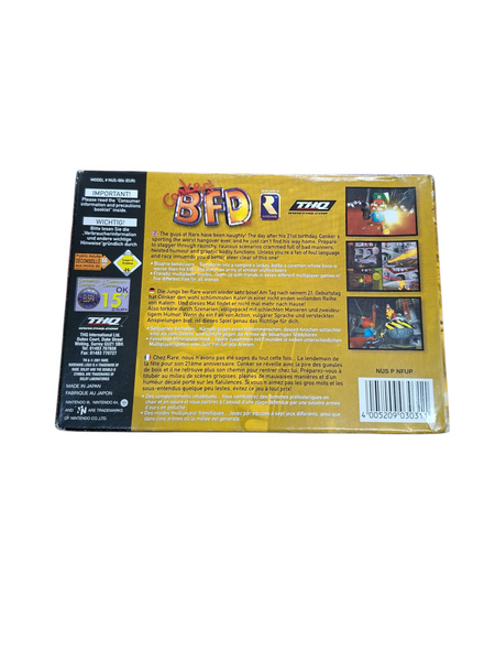 CONKER'S BAD FUR DAY N64