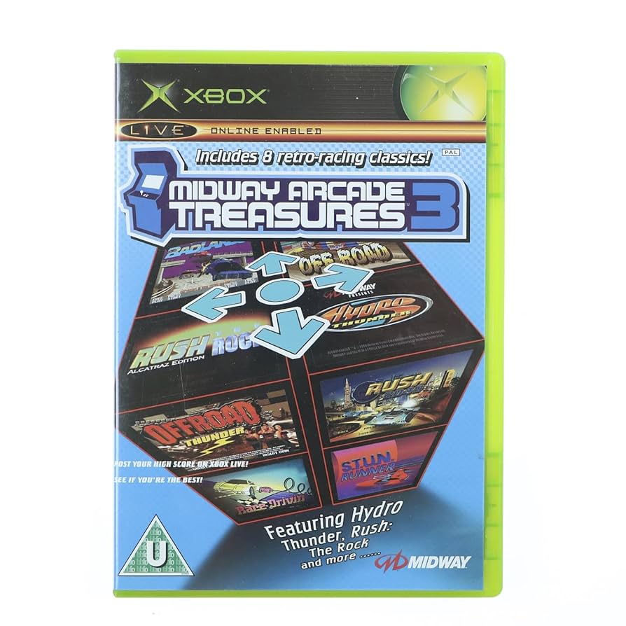 MIDWAY ARCADE TREASURES 3 XBOX