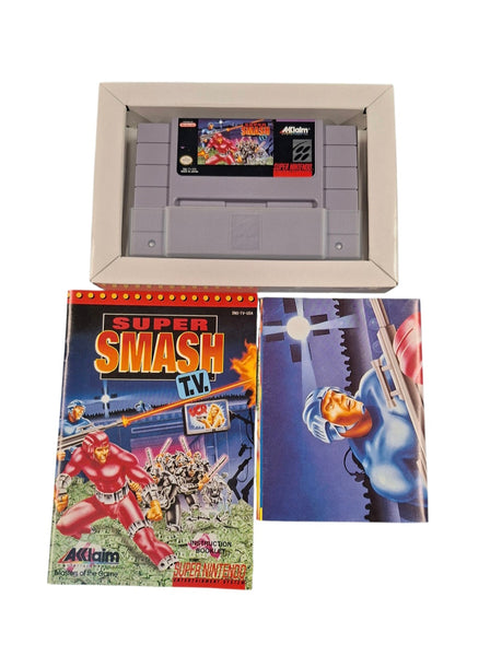 SUPER SMASH TV SNES NTSC US