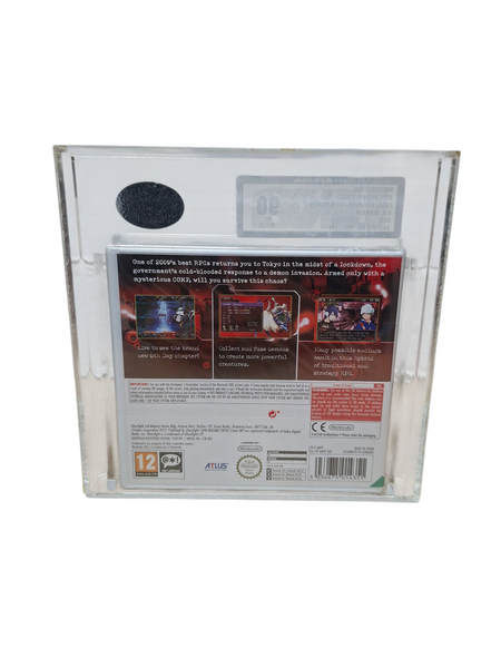 SHIN MEGAMI TENSEI DEVIL SURVIVOR OVERCLOCKED 3DS NEW SEALED & GRADED