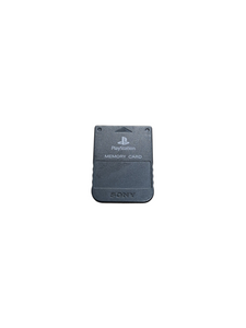 PS1 OFFICAL MEMORY CARD BLACK