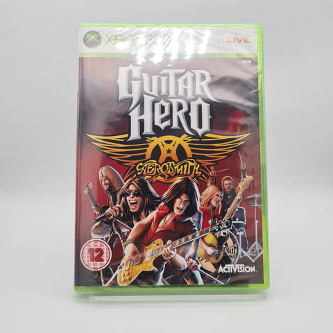 GUITAR HERO AEROSMITH XBOX 360 NEW & SEALED