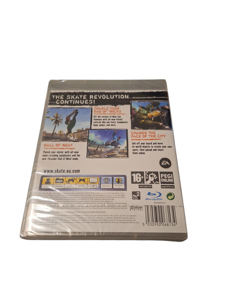 SKATE 2 PS3 NEW & SEALED