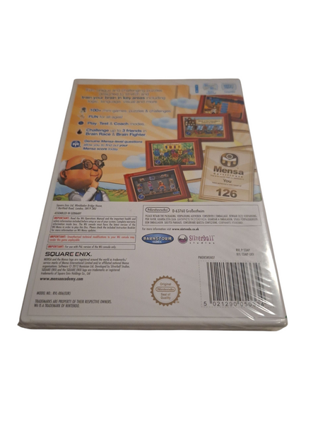 MENSA ACADEMY WII NEW & SEALED