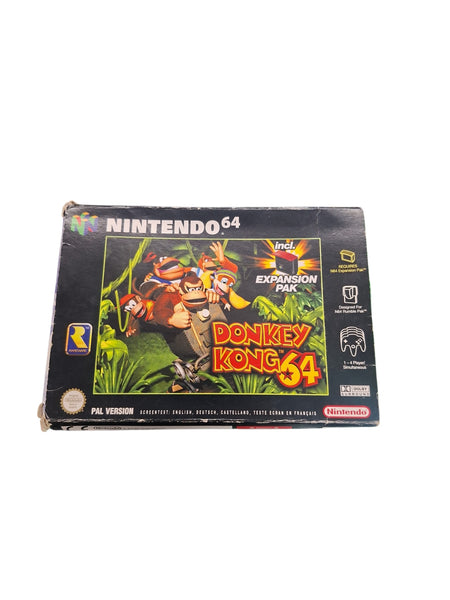 DONKEY KONG 64 N64 INCLUDES EXPANSION PAK