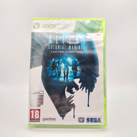 ALIEN COLONIAL MARINES LIMITED EDITION XBOX 360 NEW & SEALED