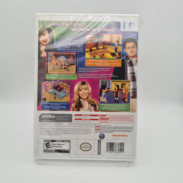 I CARLY 2 WII NEW & SEALED NTSC US