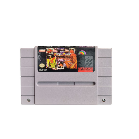 WWF SUPER WRESTLE MANIA SNES NTSC US